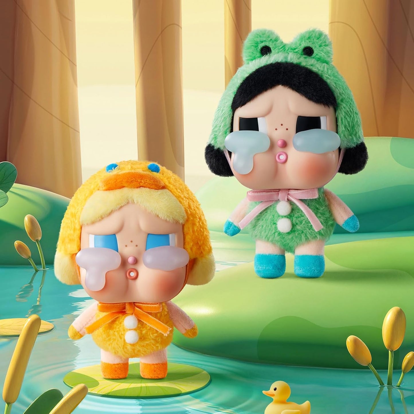 POP MART Crybaby – Tears Factory Series Vinyl Plush Blind Box Figure (Random Design)-Zenstoo - F.Z.E