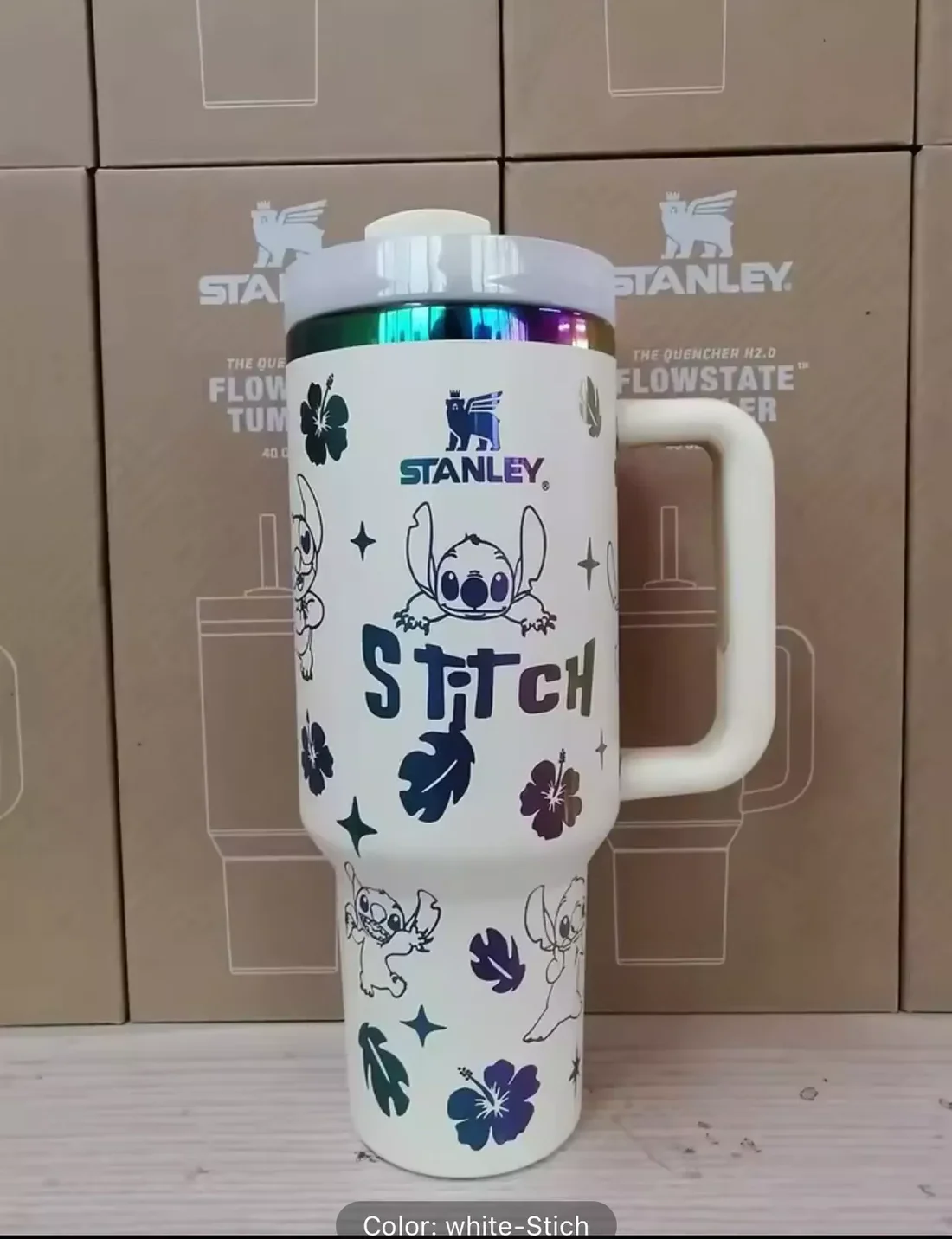 Stanley Quencher H2.0 FlowState Stainless Steel Vacuum Insulated Tumbler - Keeps Drinks Hot/Cold